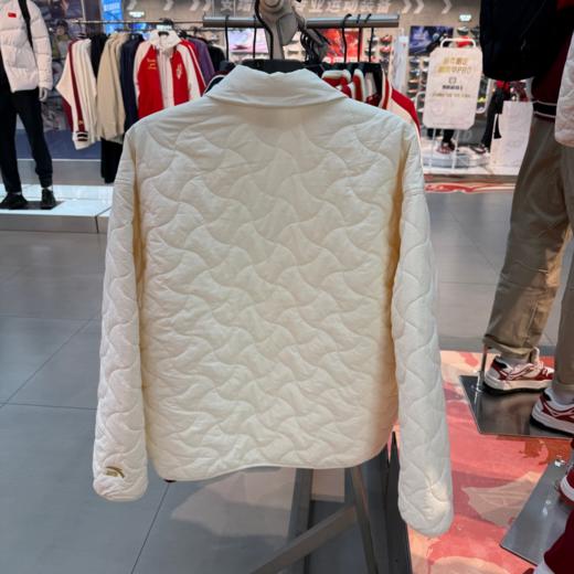 安踏女士好事发生休闲百搭翻领宽松运动棉服162618801-1 商品图2