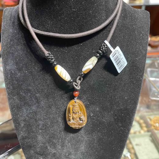 170元/个黄虎睛八大守护神吊坠 商品图0