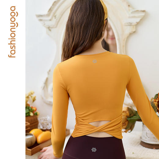 2026春夏FC15352后腰交叉长袖 商品图7