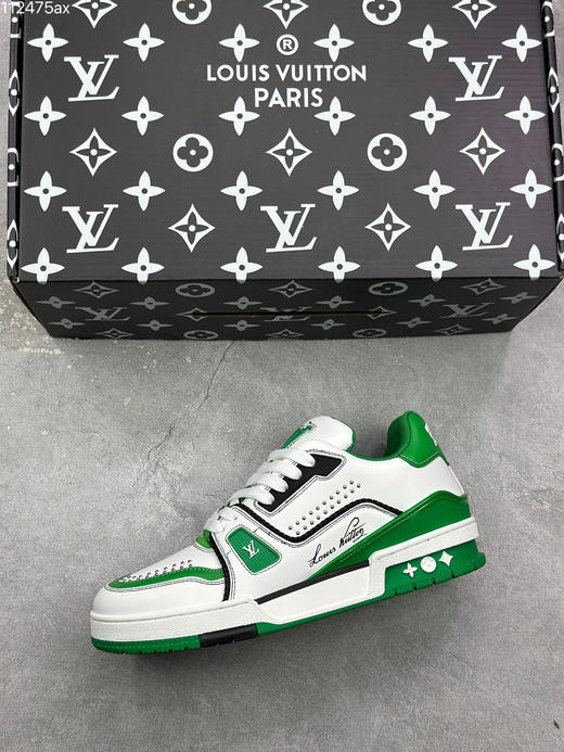 春季特惠💰720 LV 纯原版本 # 驴家 Trainer 低帮休闲板鞋 商品图2