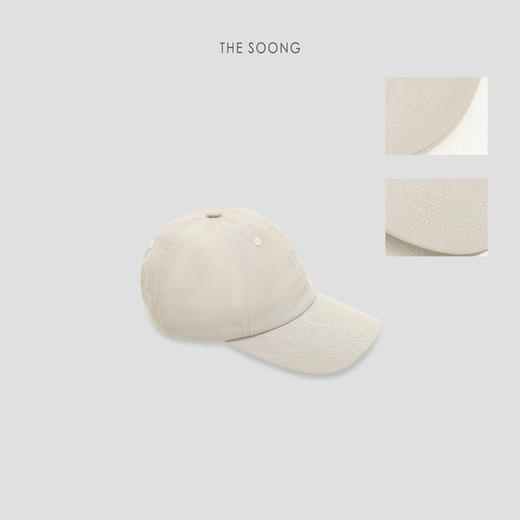 THESOONG|’友好鸭舌帽’极简轻量化透气户外百搭圆领鸭舌帽子HWMZ8770 商品图4