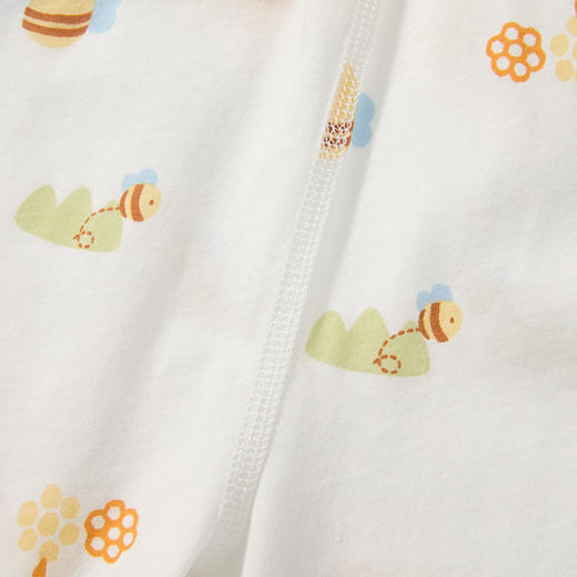 怡比萌蜂采蜜长袖圆领套装HY26SUN223白黄色调80#-140# 商品图11