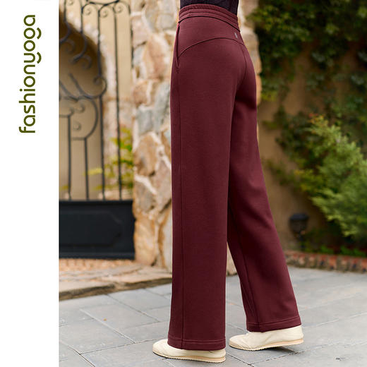 2026春夏F14965宽松绒绒阔腿长裤 商品图12