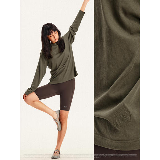 CryingCenter 小船领雪花棉长袖t恤女款 哭喊中心 商品图2