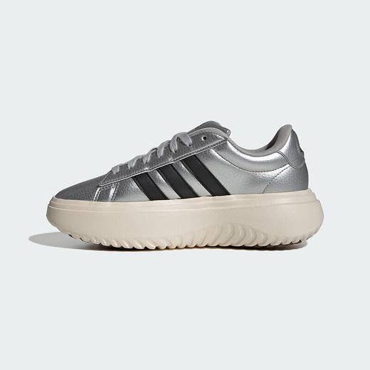 Adidas阿迪达斯GRAND COURT PLATFORM 女子运动休闲鞋 IH9110 商品图1