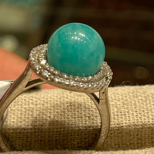 600元/枚天河石戒指 商品图1