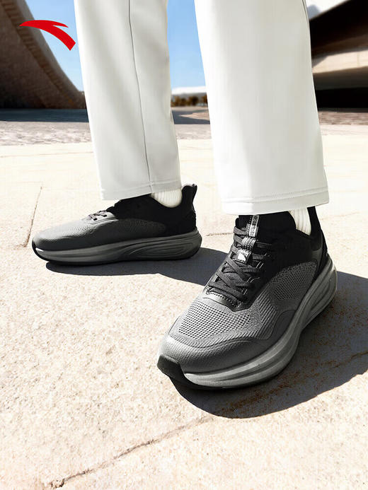 安踏神行14丨回弹减震男健身鞋通勤鞋冬新款室内运动鞋素采灰/烟墨灰112617711 -9 商品图2