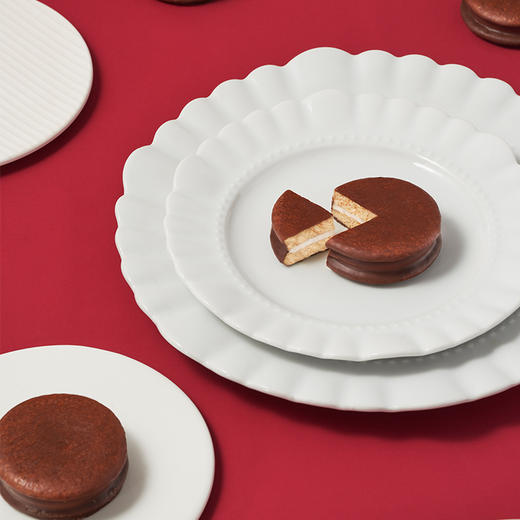 唇动 白巧涂层果酱夹心派230克 商品图6