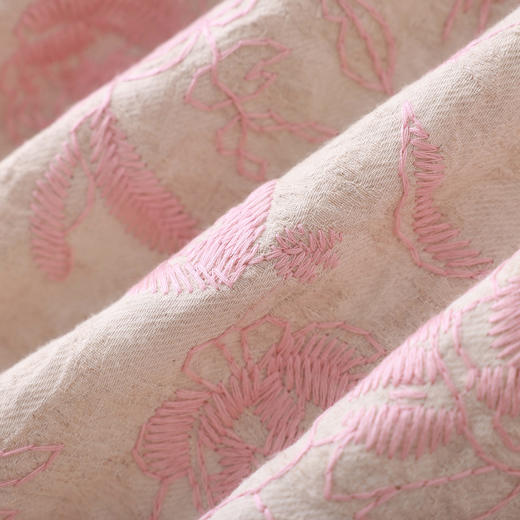 「高货wl」全新升级【铂金会员321/天猫429/差价108】(10441)洛诗琳气质重工刺绣提花连衣裙2026春夏新款显瘦收腰A字裙 商品图3