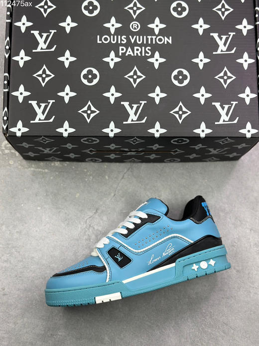 春季特惠💰720 LV 纯原版本 # 驴家 Trainer 低帮休闲板鞋 商品图2