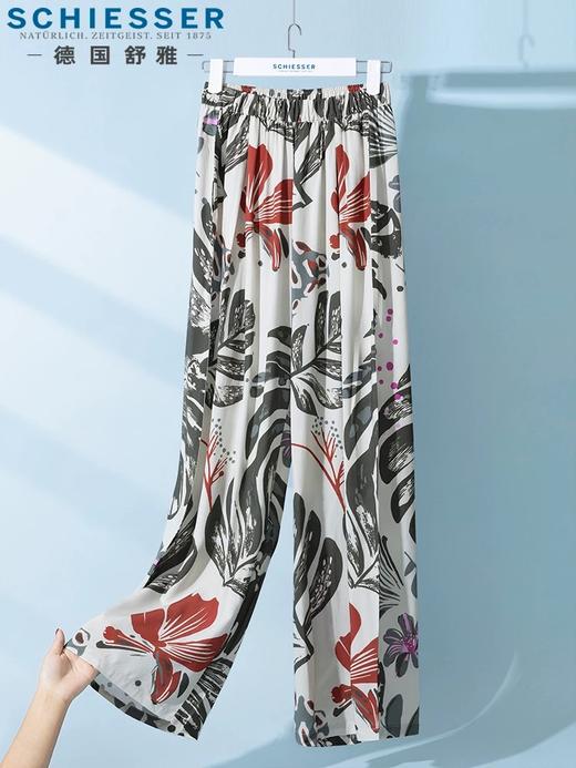 【mix relax系列】SCHIESSER德国舒雅女士100%粘纤梭织单长裤  海边  度假 居家 外穿实用有范 31/26981P 商品图1