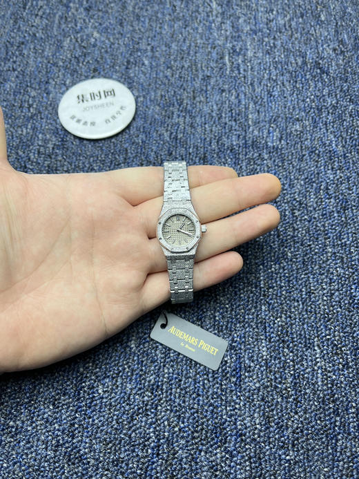 AP爱彼皇家橡树23mm霜金款 皇家橡树霜金新推出23mm迷你款石英女表 女士腕表 表径23mm 张韶涵同款 商品图8