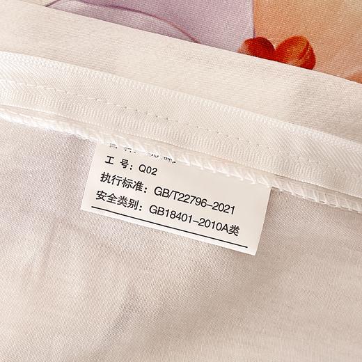 【品牌直发】加倍生活 新疆精梳全棉印花高支密纯棉床单四件套-邂逅系列 20色可选 1.5m1.8m2.0m床可选 商品图8
