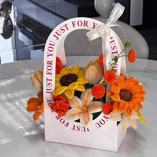 成品扭扭棒diy手工制作成品花送朋友闺蜜情人节生日礼物-工期一周 商品图9