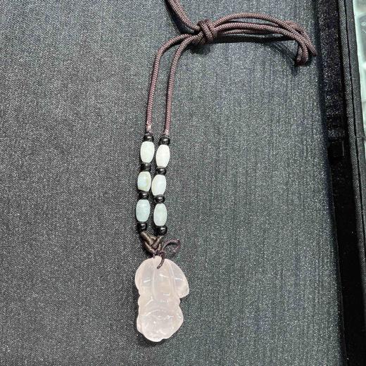 1520元/条粉水晶吊坠 商品图0