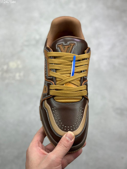 春季特惠💰720 LV 纯原版本 # 驴家 Trainer 低帮休闲板鞋 商品图1