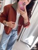 老钱风～花姐等明星同款两面穿针织飞行夹克……轻熟女气质穿搭！！ 商品缩略图6