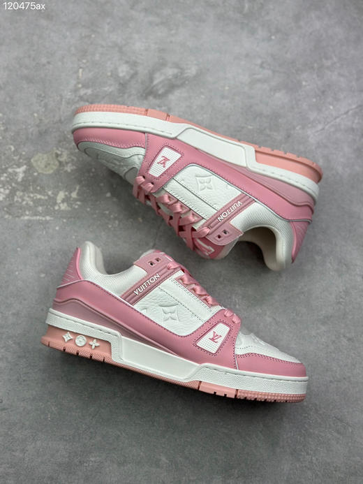 春季特惠💰720 LV 纯原版本 # 驴家 Trainer 低帮休闲板鞋 商品图4