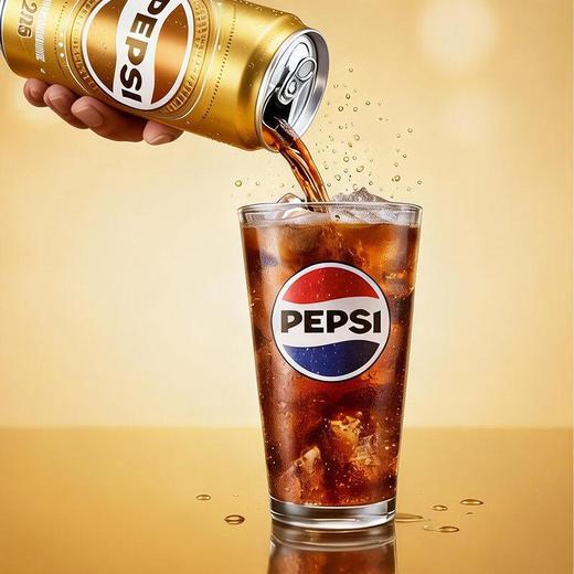 百事可乐碳酸饮料235ml 限定金色瓶 商品图1