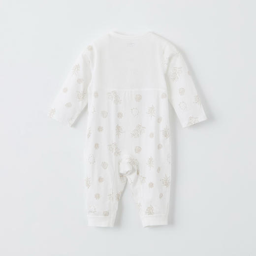 怡比自然童话长袖开襟哈衣HY26SUN021白咖色调59#-80# 商品图8