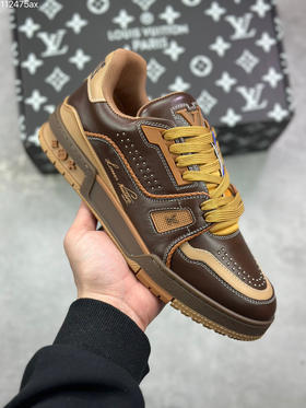 春季特惠💰720 LV 纯原版本 # 驴家 Trainer 低帮休闲板鞋