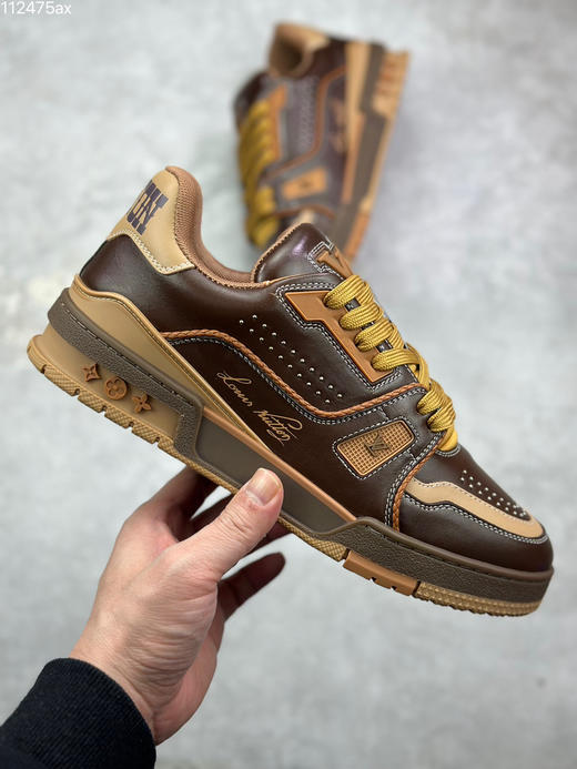春季特惠💰720 LV 纯原版本 # 驴家 Trainer 低帮休闲板鞋 商品图3