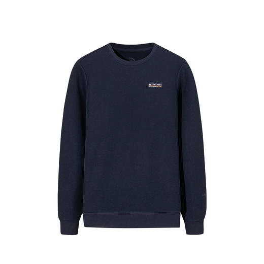 安踏套头卫衣男士跑步训练宽松圆领长袖运动上衣152617722-4 商品图0