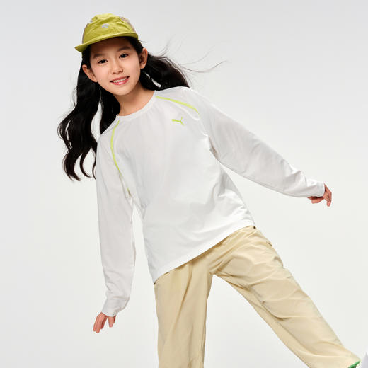 PUMA彪马官方正品 新款儿童夏季长袖T恤吸湿速干凉爽舒适 商品图4