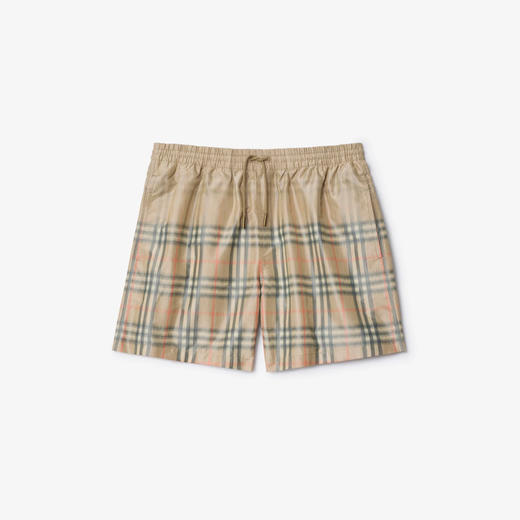 BURBERRY 巴宝莉 男士渐变格纹游泳裤 格子 8121695 B9368 商品图0