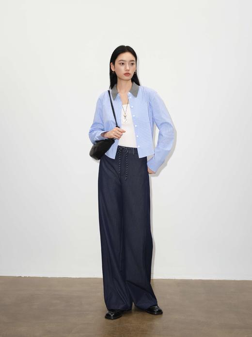 【商场同款】伊芙丽春秋衬衫1G8220941 商品图2