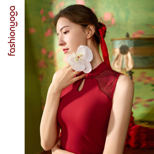 2026春夏FC15255 新中式瑜伽背心 商品图6