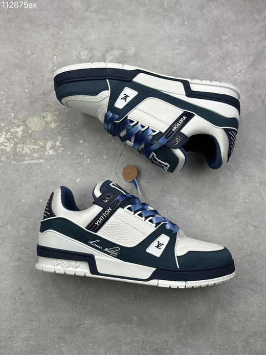 春季特惠💰720 LV 纯原版本 # 驴家 Trainer 低帮休闲板鞋 商品图4