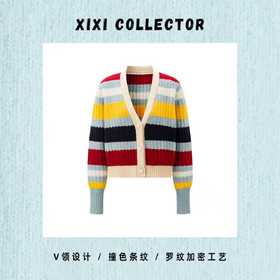 Runaway artist 2026年春季原创设计系列织间V领开衫