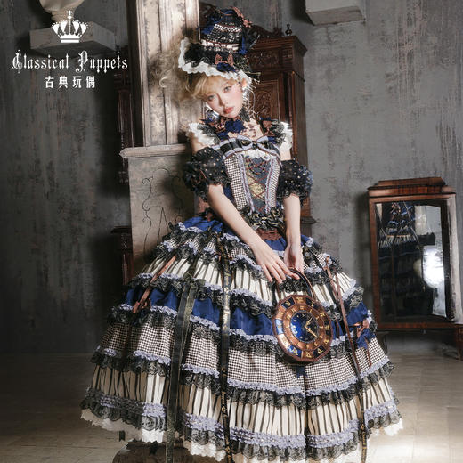 【全款预售】安东尼蛋糕 分体 蒸朋/天文钟 古典玩偶 Lolita 商品图8