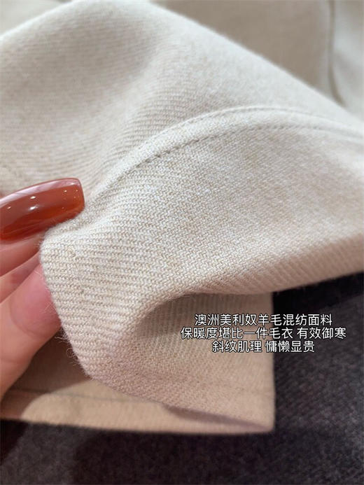 SYJ95116羊毛翻领衬衫 商品图5