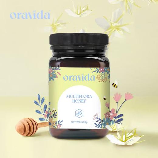【女神节】百花蜜*新西兰多花种蜂蜜原装进口花蜜(500g/瓶) 商品图1