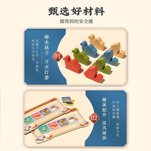 【豪华版/基础版 可选】千年丝路  桌游  鳐鳐鱼 商品图7