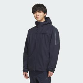 Adidas阿迪达斯BONDED WIND JACKET 加绒运动休闲连帽夹克外套KA1306