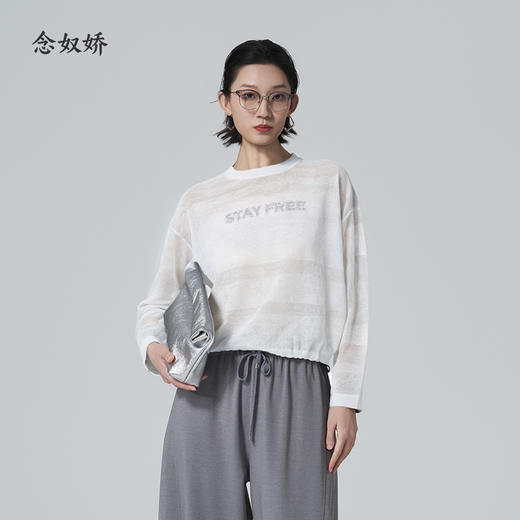 【商场同款】CNK6452 “ 套头双色毛衫” 商品图6