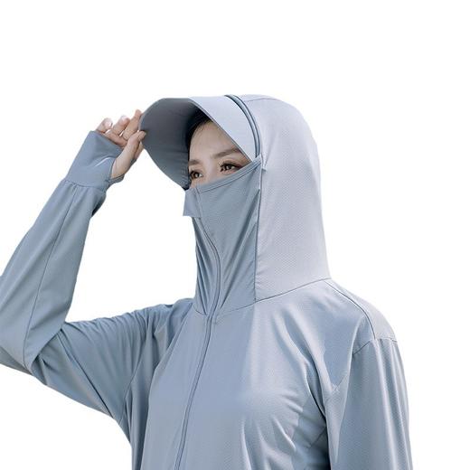 防晒衣50+女连帽户外运动防晒服防紫外线男钓鱼可拆透气轻薄冰感 商品图1