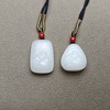 新疆和田玉且末料羊脂玉精美小佛牌 228-14 商品缩略图0