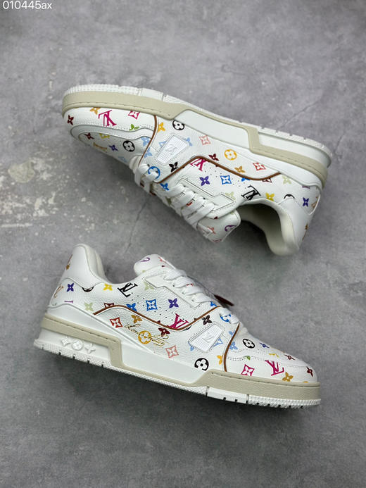 春季特惠💰720 LV 纯原版本 # 驴家 Trainer 低帮休闲板鞋 商品图4