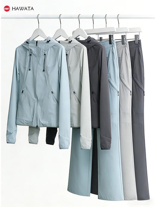 哈瓦塔（薄款带帽）轻户外工装冲峰衣H360105-101 商品图6