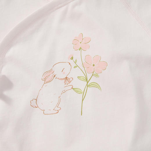 怡比自然萌语长袖系带哈衣HY26SPN241梦幻粉/粉蓝52#-66# 商品图13