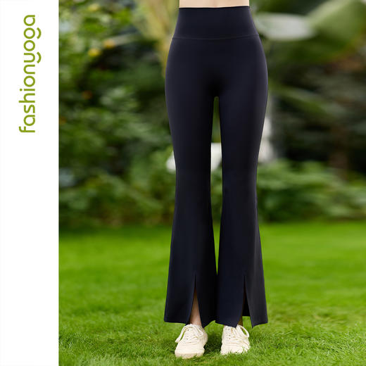 FC16902W微喇开叉无裆线九分裤 商品图8