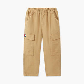 【MQD】童装男大童春季新品户外露营工装大口袋休闲裤登山儿童休闲裤