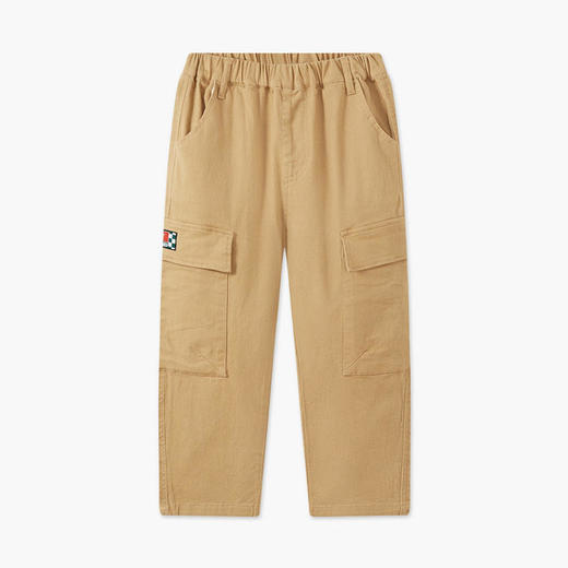 【MQD】童装男大童春季新品户外露营工装大口袋休闲裤登山儿童休闲裤 商品图0