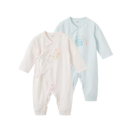 怡比自然萌语长袖系带哈衣HY26SPN241梦幻粉/粉蓝52#-66# 商品图8