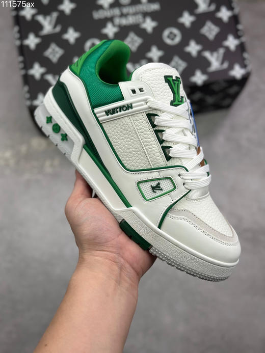 春季特惠💰720 LV 纯原版本 # 驴家 Trainer 低帮休闲板鞋 商品图0