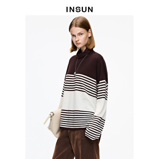 恩裳INSUN女装毛织衫9C36106050 商品图2